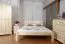 Bett Kiefer 160 x 200 cm Natur Abbildung