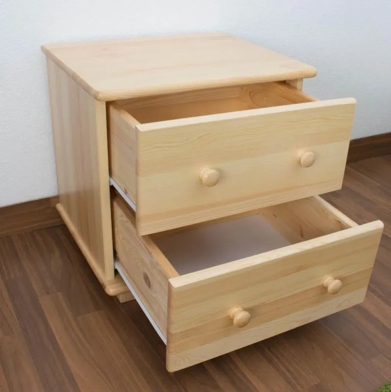 Nachttisch Natur Kiefer massiv Abbildung