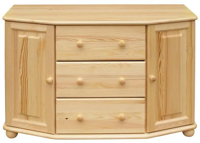 Wohnzimmerschrank, Kommode, 120 cm breit Abbildung