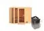 Sauna "Solveig" SET mit bronzierter Tür - Farbe: Natur, Ofen 9 kW - 236 x 184 x 209 cm (B x T x H)