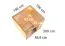 Sauna "Jonna" SET mit Klarglastür & Ofen BIO 9 kW - 196 x 196 x 200 cm (B x T x H)