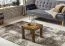 Kleiner Couchtisch / Beistelltisch aus Sheesham Massivholz Apolo 152, Farbe: Sheesham Gebeizt - Abmessungen: 40 x 45 x 45 cm (H x B x T)