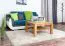 Couchtisch Wooden Nature 420 Eiche massiv - 80 x 80 x 45 cm (B x T x H)