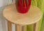 Tisch Kiefer massiv Vollholz natur 003 (rund) - Durchmesser 50 cm