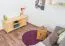 TV-Unterschrank Massivholz Farbe: Natur 55x136x47 cm