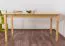 Tisch Kiefer massiv Vollholz natur 001 (eckig) - Abmessung 150 x 75 cm (B x T)