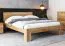 Einzelbett / Gästebett Prats 01 Eiche massiv geölt - Liegefläche: 120 x 200 cm (B x L)