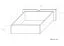 Doppelbett / Funktionsbett "Easy Premium Line" K4 inkl. 2 Schubladen und 1 Abdeckblende, 180 x 200 cm Buche Vollholz massiv weiß lackiert