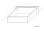 Buche Holzbett 140 x 200 cm Kirsche
