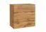 Moderner Hängeschrank Fardalen 12, Farbe: Eiche Wotan - Abmessungen: 60 x 60 x 30 cm (H x B x T), mit zwei Fächern