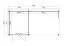 Gartenhaus G273 Carbongrau - 28 mm Blockbohlenhaus, Grundfläche: 15,74 m², Pultdach