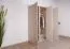 Schlafzimmer Komplett - Set A Fricourt, 6-teilig, Beige / Eiche hell, angenehmes Design, harmonische Farben, einfache und rasche Montage