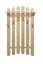 Garderobe Kiefer massiv Vollholz natur Junco 340 - Abmessung 150 x 70 x 33 cm (H x B x T)