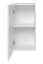 Wohnwand mit genügend Stauraum Volleberg 44, Farbe: Weiß / Eiche Wotan - Abmessungen: 140 x 250 x 40 cm (H x B x T), mit Push-to-open Funktion