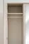 Kleiderschrank | Kaschmir | 1 Spiegeltür | 135 x 55 x 191 cm | 3 Schubladen | 2 Kleiderstangen | 8 Fächer | schlichtes Design | 2 Türen | für Schlafzimmer