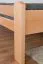 Jugendbett "Easy Premium Line" K4/1, 140 x 200 cm Buche Vollholz massiv Natur