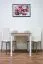Tisch Kiefer massiv Vollholz weiß Junco 233B (eckig) - 75 x 75 cm (B x T)