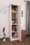 Drehtürenschrank / Kleiderschrank Segnas 08, Farbe: Kiefer weiß / Eiche Braun - Abmessungen: 198 x 50 x 43 cm (H x B x T)