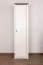 Drehtürenschrank / Kleiderschrank Segnas 08, Farbe: Kiefer weiß / Eiche Braun - Abmessungen: 198 x 50 x 43 cm (H x B x T)
