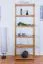 Regal Kiefer massiv Vollholz Erlefarben Junco 54B - 200 x 70 x 30 cm (H x B x T)