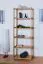 Regal Kiefer massiv Vollholz Erlefarben Junco 54B - 200 x 70 x 30 cm (H x B x T)