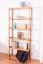 Regal Kiefer massiv Vollholz Erlefarben Junco 54A - 200 x 80 x 30 cm (H x B x T)
