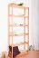 Regal Kiefer massiv Vollholz Erlefarben Junco 54A - 200 x 80 x 30 cm (H x B x T)