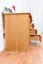 Schreibtisch Kiefer massiv Vollholz Erlefarben Junco 191 - Abmessungen: 75 x 100 x 55 cm (H x B x T)