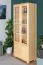 Vitrinenschrank Kiefer natur