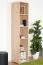 Regal Garut 19, Farbe: Sonoma Eiche - Abmessungen: 194 x 40 x 40 cm (H x B x T)
