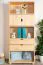 Regal Kiefer massiv Vollholz natur Junco 46B - Abmessung 195 x 80 x 42 cm