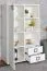 Kinderzimmer - Kommode Benjamin 26, Farbe: Weiß - Abmessungen: 134 x 86 x 37 cm (H x B x T)