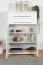 Schuhschrank Garim 50, Farbe: Weiß Hochglanz - Abmessungen: 117 x 76 x 35 cm (H x B x T)