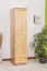 Massivholz-Schrank, Farbe: Natur 190x47x60 cm Abbildung