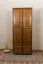 Massivholz-Kleiderschrank Kiefer, Farbe: Eiche 190x80x60 cm Abbildung