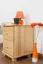 Nachtkommode Natur 55x42x47 (HxBxT) Kiefer massiv, 2 Schublade(n) Abbildung