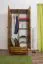 Garderobenschrank Landhaus, Farbe: Eiche 190x80x60 cm Abbildung