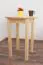 Massivholz Tisch 60x60 cm Kiefer, Farbe: Natur Abbildung