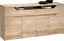 Kommode / Sideboard "Delphi" Wildeiche natur 29, teilmassiv - 85 x 170 x 45 cm (H x B x T)