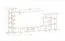 Außergewöhnliche Wohnwand Austgulen 01, Farbe: Eiche Riviera / Hellgrau - Abmessungen: 192 x 330 x 45 cm (H x B x T), mit Push-to-open Funktion