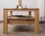 Couchtisch Wooden Nature 15 Kernbuche massiv geölt - Abmessungen: 105 x 65 x 47 cm (B x T x H)