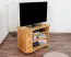 TV-Unterschrank Kiefer massiv Vollholz Erlefarben Junco 202 - Abmessung 62 x 82 x 46 cm (H x B x T)