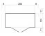 Gartenschrank / Geräteschrank - 1,23 x 2,23 Meter, 17 mm Elementstärke