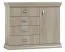 Kommode Wewak 05, Farbe: Sonoma Eiche - Abmessungen: 98 x 120 x 42 cm (H x B x T)