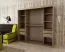 Kleiderschrank schwarz