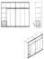 Schubladen für Kleiderschrank, 2er Set, Farbe: Graphitgrau, Maße: 38 x 44 x 41,5 cm