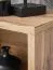 Stylische Wohnwand Kinn 03, Farbe: Anthrazit / Eiche Artisan - Abmessungen: 145 x 240 x 40 cm (H x B x T), mit LED-Beleuchtung und Push-to-open System
