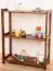 Regal Kiefer massiv Vollholz Nussfarben Junco 57B - 86 x 70 x 30 cm (H x B x T)