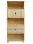 Bücherregal - 100 cm breit, Kiefer Holz-Massiv, Farbe: Natur Abbildung