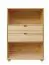 Bücherregal - 80 cm breit, Kiefer Holz-Massiv, Farbe: Natur Abbildung